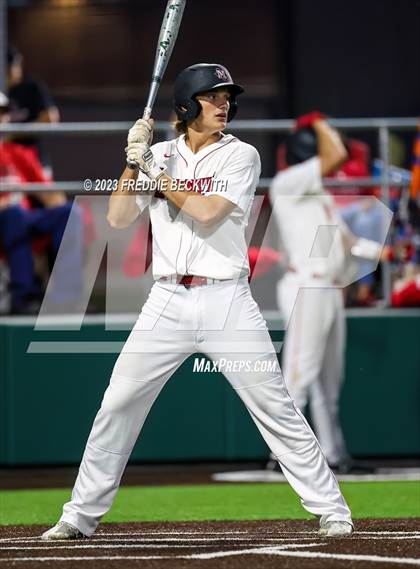 Thumbnail 3 in Collinsville vs Muenster (UIL 2A Baseball Area) photogallery.