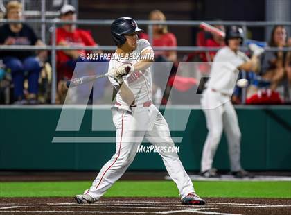 Thumbnail 3 in Collinsville vs Muenster (UIL 2A Baseball Area) photogallery.