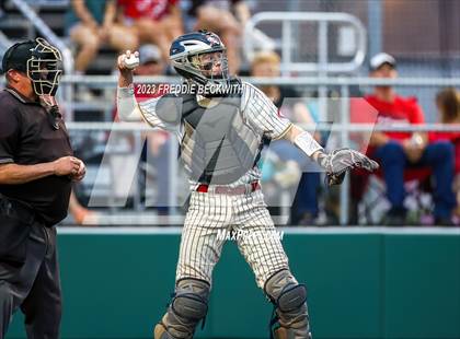Thumbnail 1 in Collinsville vs Muenster (UIL 2A Baseball Area) photogallery.