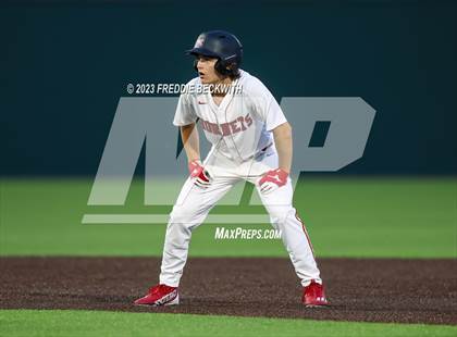 Thumbnail 3 in Collinsville vs Muenster (UIL 2A Baseball Area) photogallery.