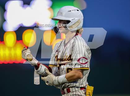 Thumbnail 2 in Collinsville vs Muenster (UIL 2A Baseball Area) photogallery.