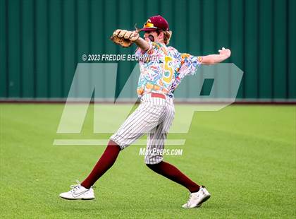 Thumbnail 1 in Collinsville vs Muenster (UIL 2A Baseball Area) photogallery.