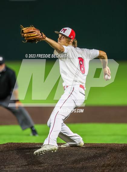 Thumbnail 1 in Collinsville vs Muenster (UIL 2A Baseball Area) photogallery.