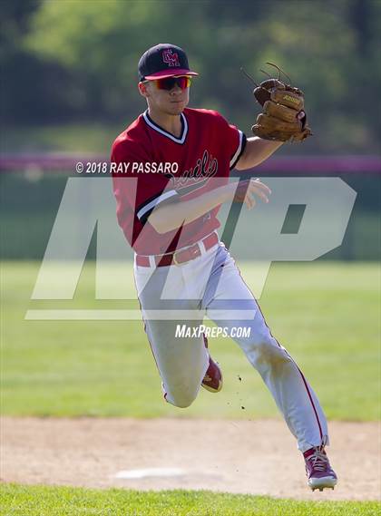 Thumbnail 2 in Babylon vs Center Moriches (Section XI Class B Finals game 1) photogallery.