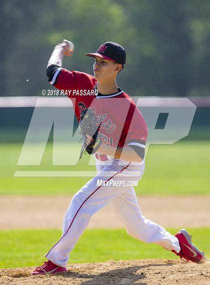 Thumbnail 3 in Babylon vs Center Moriches (Section XI Class B Finals game 1) photogallery.