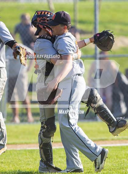 Thumbnail 2 in Babylon vs Center Moriches (Section XI Class B Finals game 1) photogallery.
