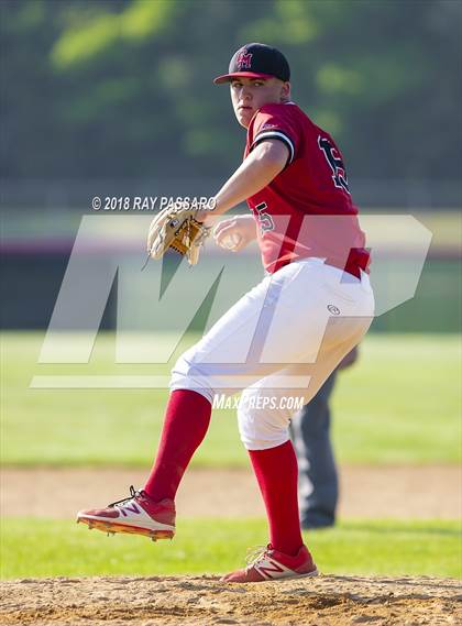 Thumbnail 3 in Babylon vs Center Moriches (Section XI Class B Finals game 1) photogallery.