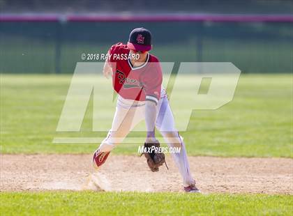 Thumbnail 1 in Babylon vs Center Moriches (Section XI Class B Finals game 1) photogallery.