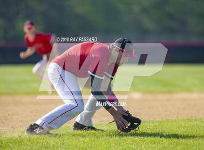 Thumbnail 1 in Babylon vs Center Moriches (Section XI Class B Finals game 1) photogallery.