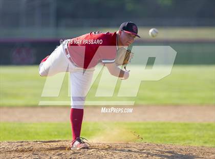 Thumbnail 1 in Babylon vs Center Moriches (Section XI Class B Finals game 1) photogallery.