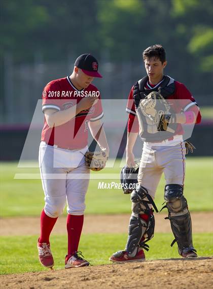 Thumbnail 3 in Babylon vs Center Moriches (Section XI Class B Finals game 1) photogallery.