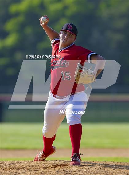 Thumbnail 3 in Babylon vs Center Moriches (Section XI Class B Finals game 1) photogallery.