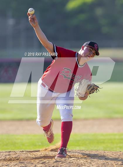 Thumbnail 2 in Babylon vs Center Moriches (Section XI Class B Finals game 1) photogallery.