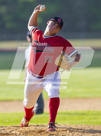 Thumbnail 2 in Babylon vs Center Moriches (Section XI Class B Finals game 1) photogallery.