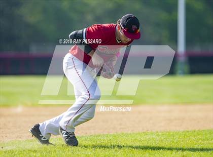 Thumbnail 1 in Babylon vs Center Moriches (Section XI Class B Finals game 1) photogallery.