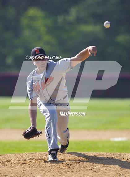 Thumbnail 3 in Babylon vs Center Moriches (Section XI Class B Finals game 1) photogallery.