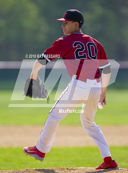 Thumbnail 2 in Babylon vs Center Moriches (Section XI Class B Finals game 1) photogallery.