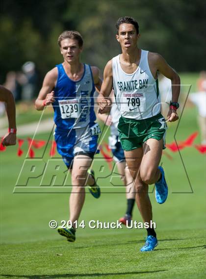 Thumbnail 2 in Stanford Invitational Boys 5K Seeded Race photogallery.