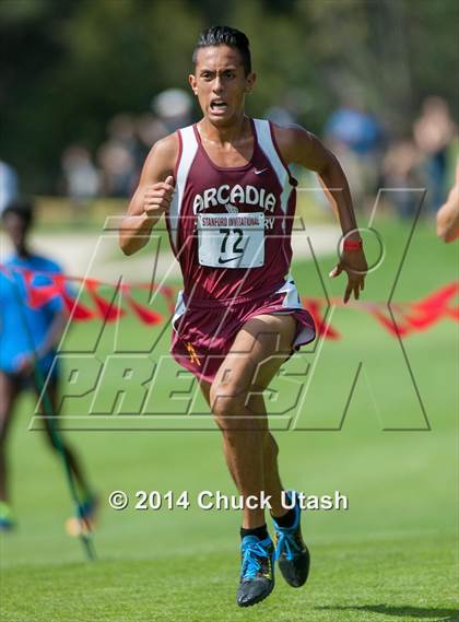 Thumbnail 3 in Stanford Invitational Boys 5K Seeded Race photogallery.