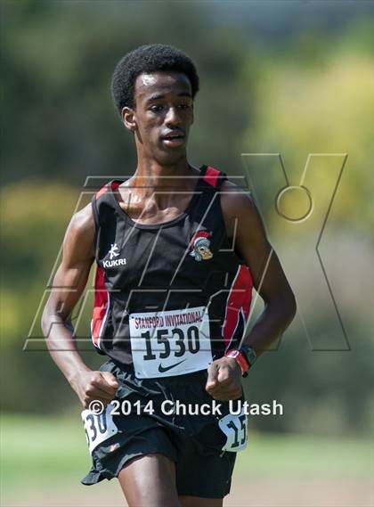 Thumbnail 3 in Stanford Invitational Boys 5K Seeded Race photogallery.