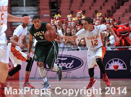 Thumbnail 2 in Long Beach Poly vs. Mission Viejo (CIF SS 1AA Final) photogallery.