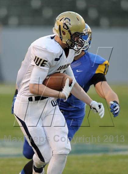 Thumbnail 1 in Central Catholic vs. Bakersfield Christian (CIF State D4 Final) photogallery.