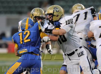 Thumbnail 3 in Central Catholic vs. Bakersfield Christian (CIF State D4 Final) photogallery.