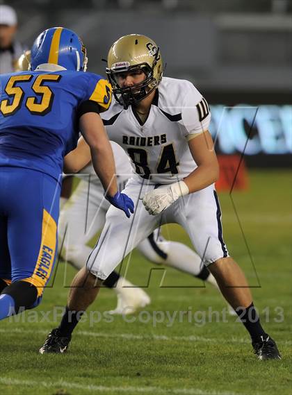 Thumbnail 2 in Central Catholic vs. Bakersfield Christian (CIF State D4 Final) photogallery.