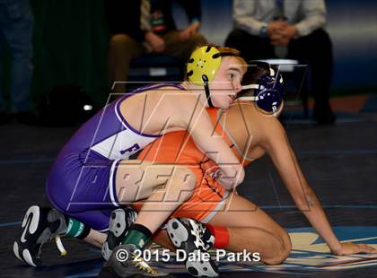 Thumbnail 1 in NYSPHSAA Wrestling Championships (Opening Ceremonies, Division 2 Preliminaries) photogallery.