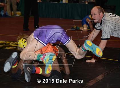 Thumbnail 2 in NYSPHSAA Wrestling Championships (Opening Ceremonies, Division 2 Preliminaries) photogallery.