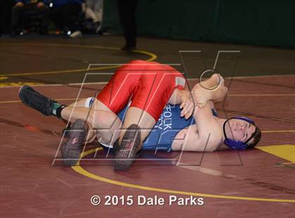 Thumbnail 1 in NYSPHSAA Wrestling Championships (Opening Ceremonies, Division 2 Preliminaries) photogallery.