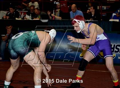 Thumbnail 1 in NYSPHSAA Wrestling Championships (Opening Ceremonies, Division 2 Preliminaries) photogallery.