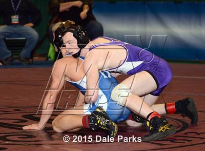 Thumbnail 1 in NYSPHSAA Wrestling Championships (Opening Ceremonies, Division 2 Preliminaries) photogallery.