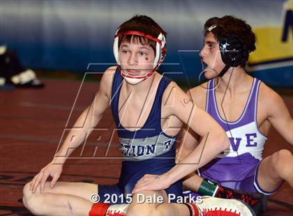 Thumbnail 2 in NYSPHSAA Wrestling Championships (Opening Ceremonies, Division 2 Preliminaries) photogallery.