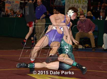 Thumbnail 1 in NYSPHSAA Wrestling Championships (Opening Ceremonies, Division 2 Preliminaries) photogallery.