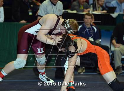 Thumbnail 1 in NYSPHSAA Wrestling Championships (Opening Ceremonies, Division 2 Preliminaries) photogallery.