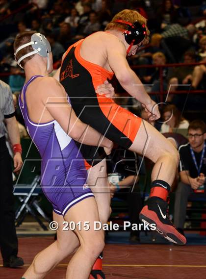 Thumbnail 3 in NYSPHSAA Wrestling Championships (Opening Ceremonies, Division 2 Preliminaries) photogallery.