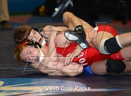 Thumbnail 1 in NYSPHSAA Wrestling Championships (Opening Ceremonies, Division 2 Preliminaries) photogallery.