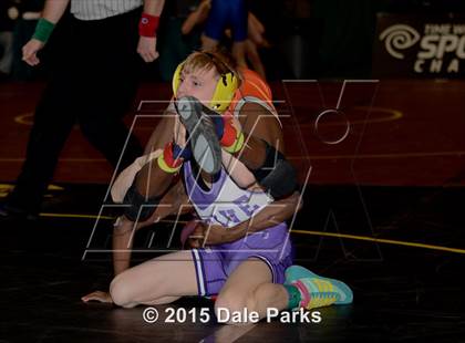 Thumbnail 1 in NYSPHSAA Wrestling Championships (Opening Ceremonies, Division 2 Preliminaries) photogallery.