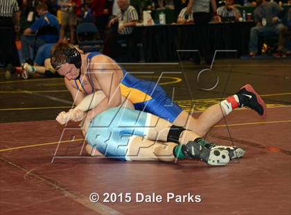 Thumbnail 1 in NYSPHSAA Wrestling Championships (Opening Ceremonies, Division 2 Preliminaries) photogallery.