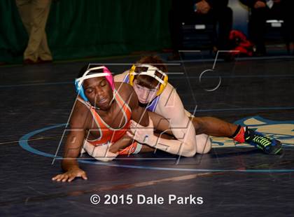 Thumbnail 1 in NYSPHSAA Wrestling Championships (Opening Ceremonies, Division 2 Preliminaries) photogallery.