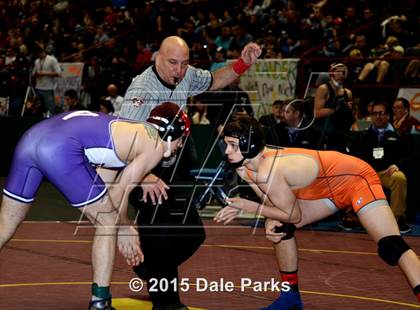Thumbnail 2 in NYSPHSAA Wrestling Championships (Opening Ceremonies, Division 2 Preliminaries) photogallery.