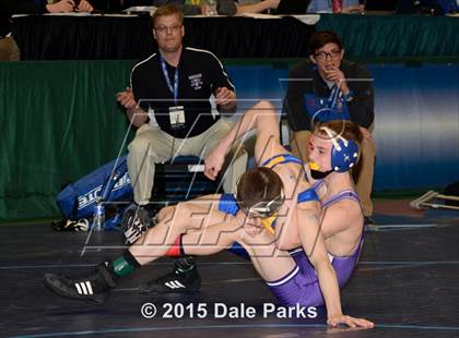 Thumbnail 3 in NYSPHSAA Wrestling Championships (Opening Ceremonies, Division 2 Preliminaries) photogallery.