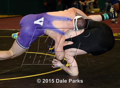 Thumbnail 1 in NYSPHSAA Wrestling Championships (Opening Ceremonies, Division 2 Preliminaries) photogallery.