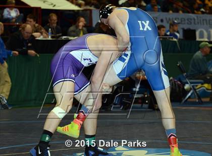 Thumbnail 2 in NYSPHSAA Wrestling Championships (Opening Ceremonies, Division 2 Preliminaries) photogallery.