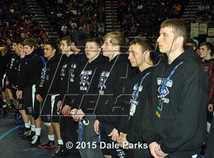 Thumbnail 2 in NYSPHSAA Wrestling Championships (Opening Ceremonies, Division 2 Preliminaries) photogallery.
