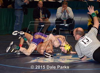 Thumbnail 2 in NYSPHSAA Wrestling Championships (Opening Ceremonies, Division 2 Preliminaries) photogallery.