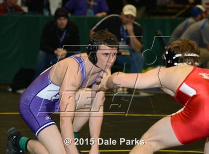 Thumbnail 2 in NYSPHSAA Wrestling Championships (Opening Ceremonies, Division 2 Preliminaries) photogallery.