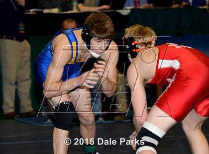 Thumbnail 2 in NYSPHSAA Wrestling Championships (Opening Ceremonies, Division 2 Preliminaries) photogallery.