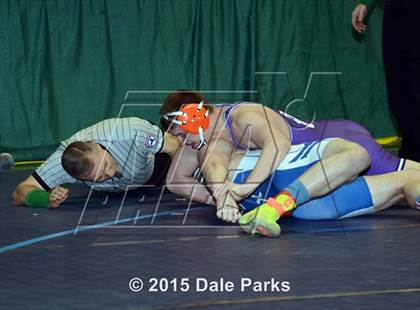 Thumbnail 1 in NYSPHSAA Wrestling Championships (Opening Ceremonies, Division 2 Preliminaries) photogallery.